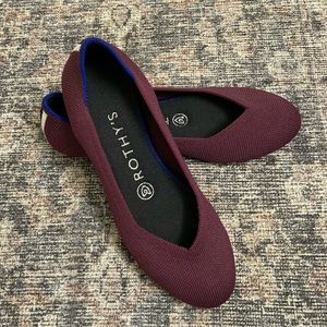 Rothy’s Orchid Heel Stripe Flat [Retired] - Size 6
